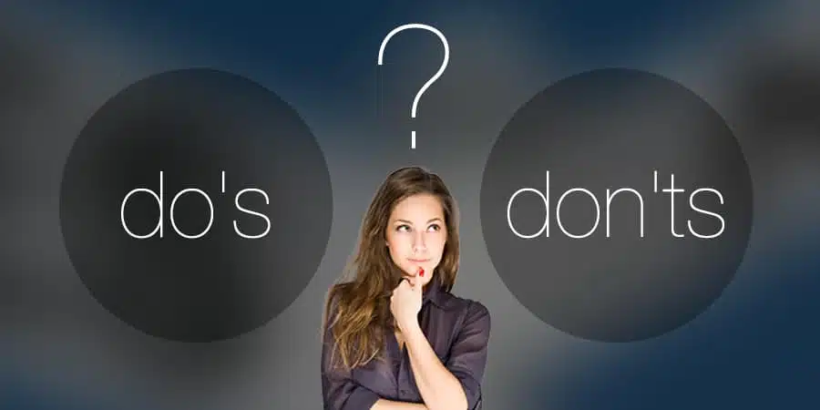 A good questionnaire: do’s and don’ts